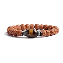 COLORFUL BLING Handmade Rudraksha Seeds Tibetan