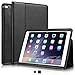 KAVAJ Leather iPad Air 2 Case Cover Berlin for Apple iPad Air 2 Black Genuine Cowhide Leather with Built-in Stand Auto Wake/Sleep Function. Slim Fit Smart Folio Covers iPad Air 2 Model