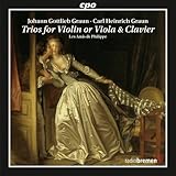 TRIOS FOR VIOLIN OR VIOLA AND CLAVIER              image