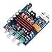 Nobsound 200W Bluetooth 4.2 TPA3116D2 2.0 Channel Digital Power Amp HiFi Stereo Amplifier Board Home Speaker Car Audio Treble Bass Tone Control (DP2)