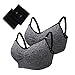 CHJPro Women's Seamless Wire-Free Maternity Bra Bralette with Free Extender(S-XL)