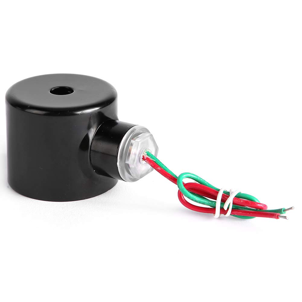 Solenoid Valve Coil Copper 2W Series Industrial Internal Thread Direct Movement Accessories for Water Air Gas Fuel (AC220V)