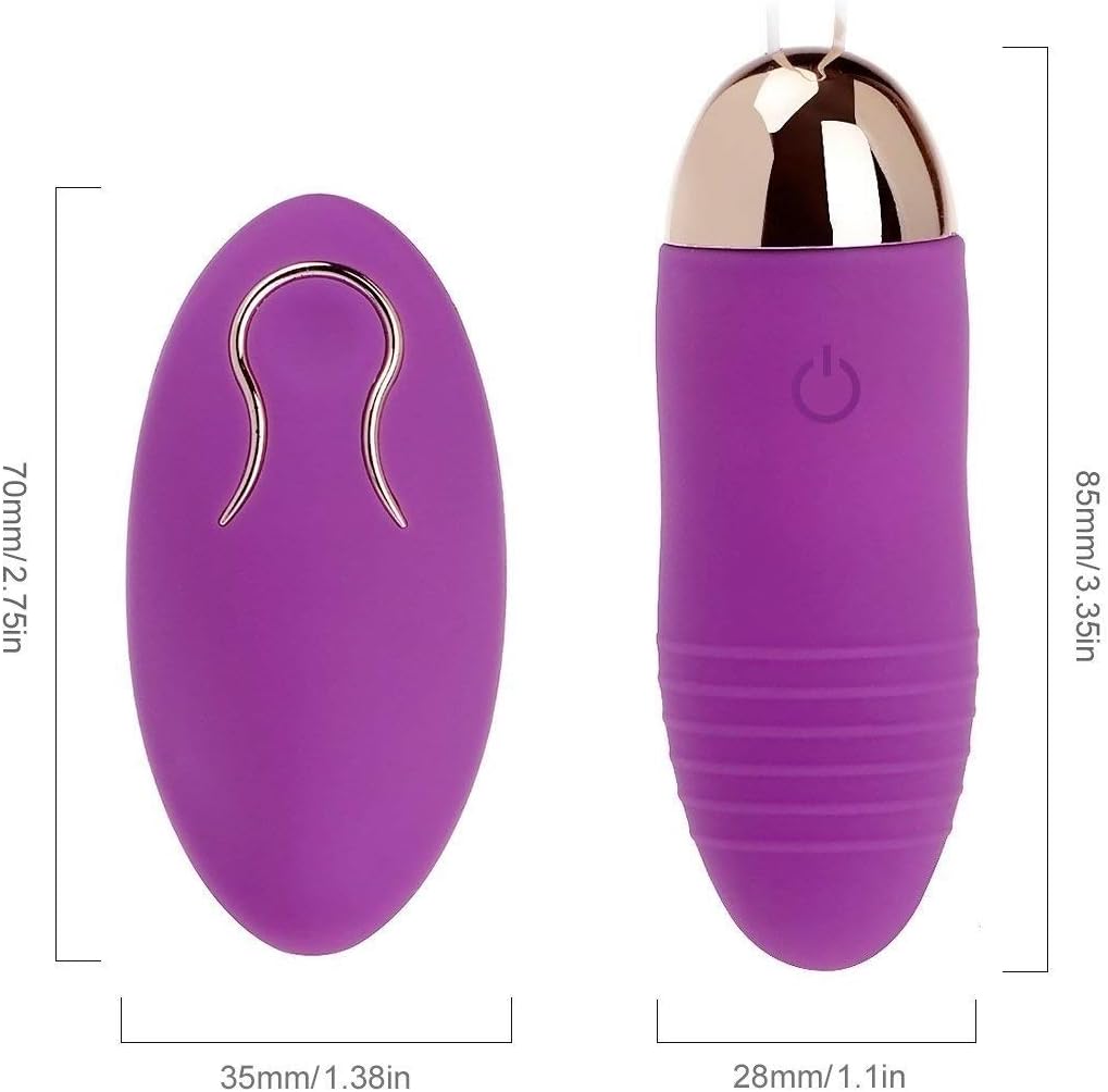 Grandbanana 's Multiple Speeds Love Fun Control Watertightness Product Remote Bullet for Vibrant Noctilucous Wireless Jumping Wome Egg Ladies Massage