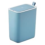 EKO Automatic Bathroom Trash Can with Lid, 2.11