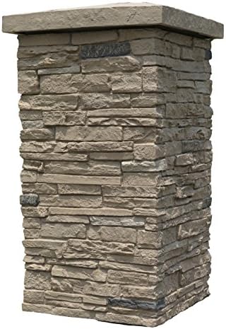 NextStone Slatestone 30" Column Wrap - Mojave (16 pieces) (Non-Returnable)