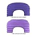 My Heating Pad Microwavable Neck and Shoulder Warmer, Portable Heating Pad for Muscle, Joint, and Tension Relief - Purple, 1 Pack