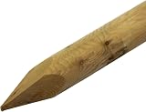 Suregreen Premium Round Wooden Stakes 1.2m x 50mm Pack of 10 view 9