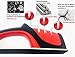 Kebley Knife Sharpener Chef Knife Sharpener Kitchen Knife Sharpener, 3 Stage Diamond Coated Wheel System, Stainless Steel for Straight Tungsten/Diamond/Ceramic Knives