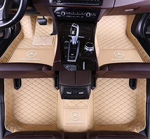 Fit for Mercedes-Benz C Series ML Series GLK Series C180 C200 C250 C300 C350 C63AMG ML350 ML500 ML550 ML63 AMG GLK250 GLK300 GLK350 2008-2019 Sedan Coupe Wagon Luxury Waterproof Auto Floor mats LOGO