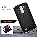 LG G3 Case,Kmall [Brushed Metal Texture] Heavy Duty Shockproof High Impact Resistant Durable Full Body [Maximum Drop Protection][Slim Fit] Hybrid Case Skin Cover Shell for LG G3[Black]