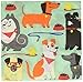 Creative Converting Party Supplies, Dog Party Beverage Napkins, Napkin Beverage, Multicolor, 9 4/5 inches X 9 3/4 inches, 16ct