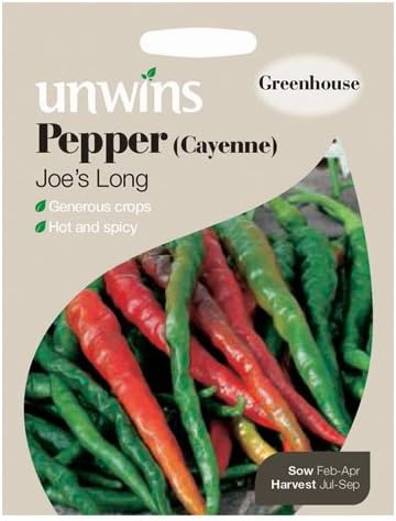 Unwins Pepper Chilli Joe's Long Seeds