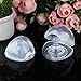 Accmor Pacifier Case, Pacifier Holder Case, Pacifier Container for Travel, BPA Free, Transparent, 4 Pack