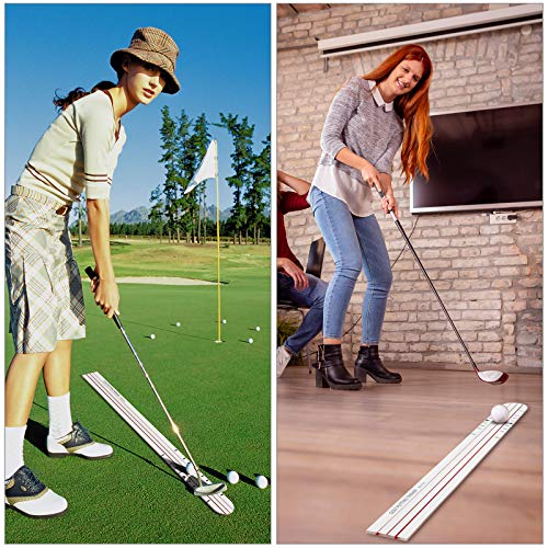 MSOAT Golf Putting Auxiliary Training Equipment with 3 Different Widths