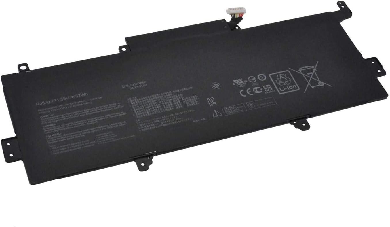7XINbox C31N1602 11.55V 57Wh Laptop Battery Replacement for ASUS Zenbook U3000U UX330 UX330U UX330UA UX330UA-1A UX330UA-1B 0B200-02090000