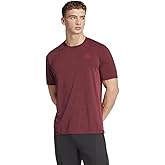 adidas Mens Train Essentials Structure Crew Neck Short Sleeve Casual Tops Casual - Green