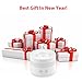 BESTEK Mini USB Diffuser Aromatherapy Oil Diffuser with 7 Color LED Lights Changing and Waterless Auto Shut-off Function for Home Office Bedroom Room, 100 ml
