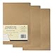 Paper Craft (3 Pack) Bullet Journal Dot Grid Notebook Set Small 8x5 Perforated Brown 96 Pages