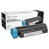 LD Compatible Okidata 45807105 Black Laser Toner Cartridge for use in MB472w, MB492, MB562w, B412dn, B432dn & B512dn Printers (7,000 Page Yield)