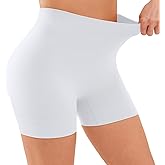 YADIFEN Slip Shorts for Under Dresses, Smooth Boyshort Panties for Women Anti Chafing Underwear Seamless Yoga Shorts