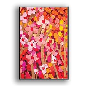 Framed Canvas Wall Art for Living Room, Bedroom Minimalist Abstract Canvas Prints for Modern Home Decoration Ready to Hang - 16"x24" inches
