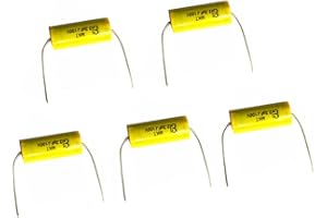 F Fityle 2.2UF 100V Speaker Frequency Capacitor Divider Audio Crossover -Set of 5pcs