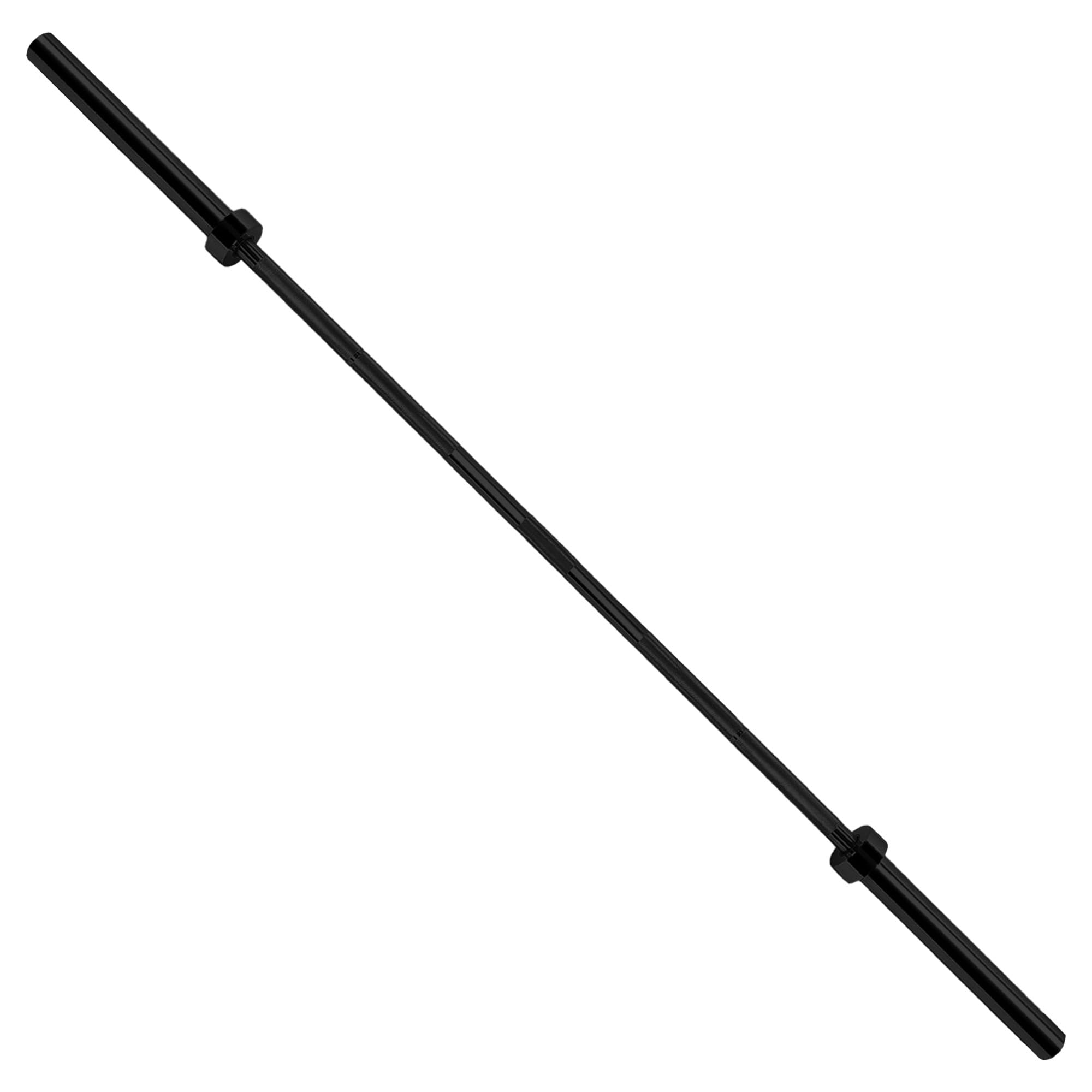 Photo 1 of Fitvids Olympic Barbell Bar for Power Lifting and Weightlifting, 700 Pound Capacity, 2 Inch Diameter, 6FT Black