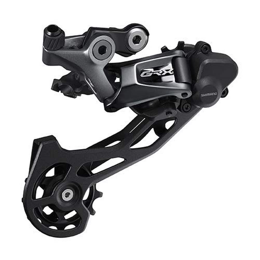 Shimano GRX RD-RX810 GRX 11-speed rear derailleur, Shadow+, for double, Black