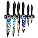 Chef’s Vision Black Wall-Mount Magnetic Knife Holder - Sleek Magnetic Strip for Knives - Modern Magnetic Knife Bar for Easy Access - Ideal Magnetic Knife Holder for Wall - No Knives Included