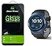 [3-Pack] Dmax Armor for LG Watch Sport Screen Protector, [Tempered Glass] 0.3mm 9H Hardness, Anti-Scratch, Anti-Fingerprint, Bubble Free, Ultra-Clear