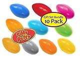 Universal Specialties Silly Putty Gift Set - 10 Pack Bundle Metallic Original Changeable Glow w/ T Samuel Impressions