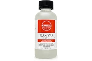 Gamblin Gamvar Pict Varnish Satin, Clear, 4.2oz
