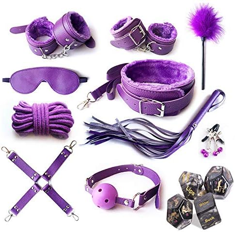 Health Lodge Purple 14pcs Nylon Strap Set for Relaxing in Bedroom