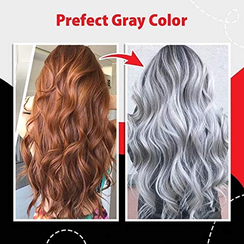 2pack Nutrisse Nourishing Hair Color Creme,Unisex DIY Fashion Gray