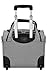 London Fog Cambridge Ultra-Lightweight 15inch 2-Wheel Under the Seat Bag, Black/White Houndstooth