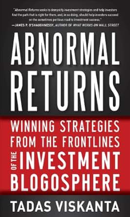 Amazon Com Abnormal Returns Winning Strategies From The