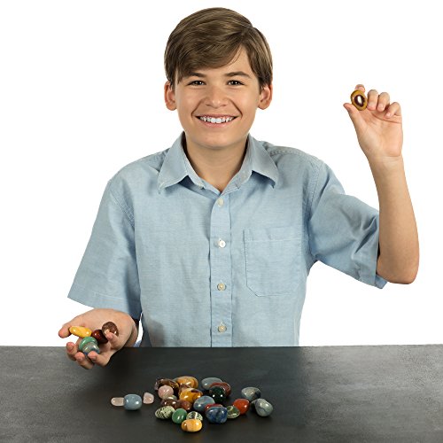 National Geographic Grit Refill for Rock Tumbler - Works with National Geographic, Lortone, Thumler and more