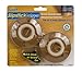 Slipstick CB822 Non Slip Grip Furniture Feet Floor Protectors for Furniture Legs (Set of 4 Grippers) 3-1/4 Inch Round - Caramel