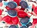 SweetGourmet Red & Blue Gummy Whales Jelly Filled Gummi Candy | 1 Pound