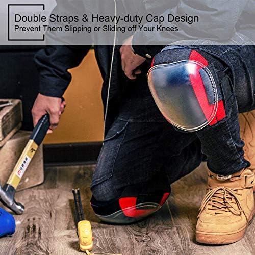 JYSW Knee Pads Flooring Knee Pads with Heavy Duty Gel Foam Protective