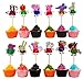 Cute Cartoon Pig Cupcake Toppers Party Pack for 24 Cupcakes