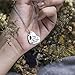 Necklace With Heart Pendant And Cross - A Journey Of Faith Is A Journey Of Love - For Girls - Stainless Steel With Curb Chain
