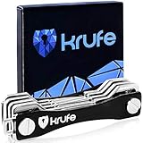 Smart Key Organizer by Krufe| Compact and Expandable Key Holder with Sim Card and Bottle Opener, Keychain Ring, Double Loop and Expansion Pack