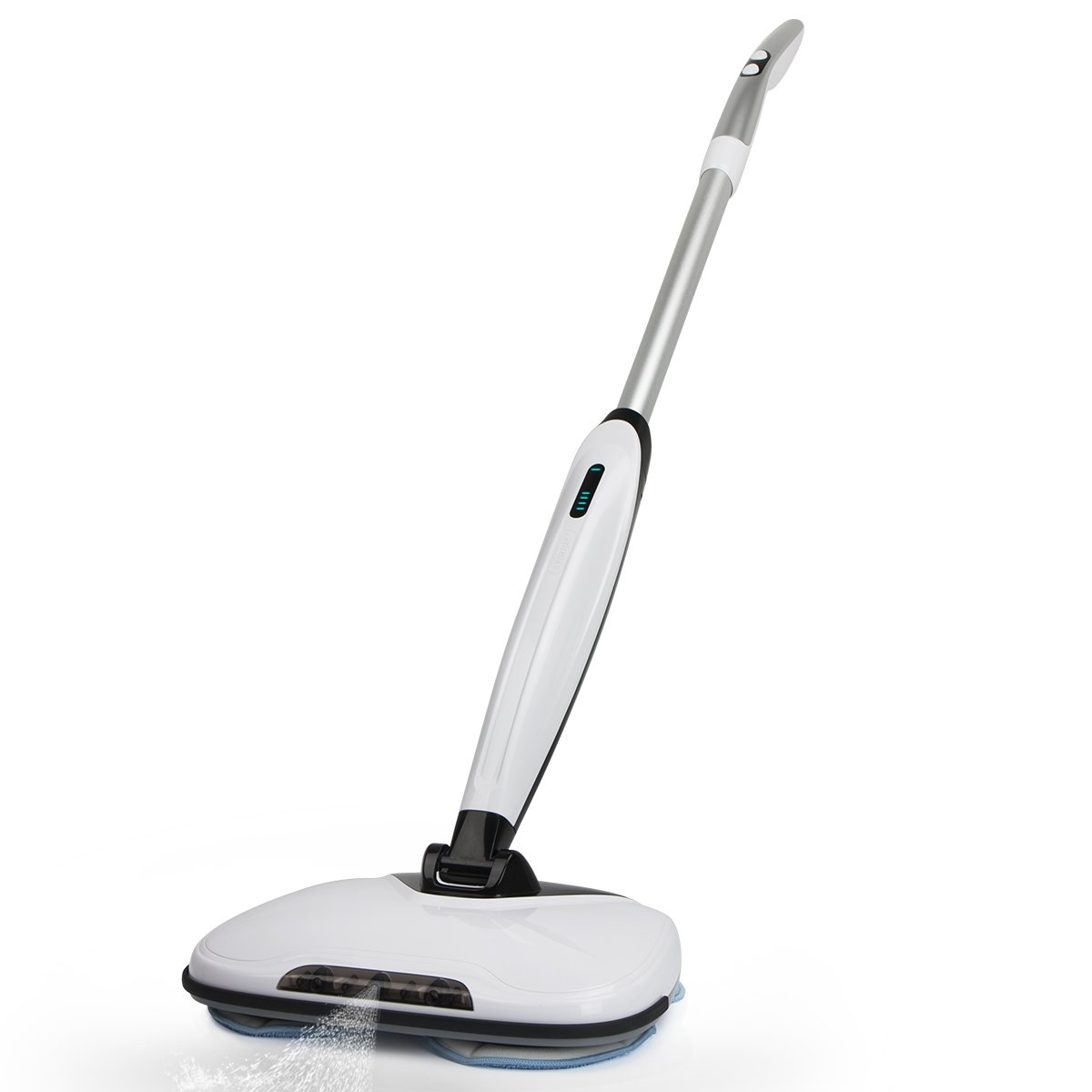 Spray Mop Mute Electric Mopping Magic Spin Scrubber Cordless Cleaners machines Wet/Dry with Water Tank ,2 Rotate Speed Modes Powerful Cleaner Ideal for Flat Hard/ Wooden/Tile Floor