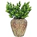 Artificial Plant Hops 4 Bundle Flower Garland Plants Fake Hops Leaves Shrubs Simulation Artificial Flowers for Indoor Outdoor Home Party Decor Greenery