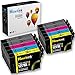 Hawkink Remanufactured Replacement for Epson 127 Ink Cartridges XL 10 Pack Compatible with Epson WorkForce WF-3520 WF-3530 WF-3540 WF-7010 WF-7510 WF-7520 60 545 633 635 840 845 645 Stylus NX530 NX625