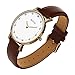 June & Ed Quartz Stainless Steel Women's Watch with Sapphire Crystal Dial Window W-2011