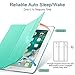 ESR iPad Pro 10.5 Case, Lightweight/Pretty Color/Perfect Fit Smart Trifold Stand Case with Frosted Semi Transparent Plastic Back Cover for iPad Pro 10.5 inch 2017 Released (Mint Green)