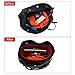 Enerhu Felt Insert Bags Handbag Tote Purse Organizer 10 Pockets Bag in Bag Backpack Travel Storage Pockets Red M