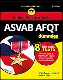 Amazon Com Asvab Afqt For Dummies With Online Practice
